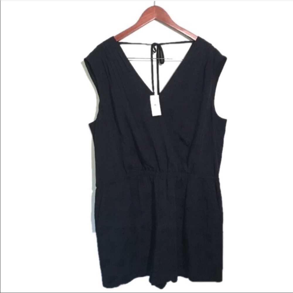 NWT Loft Navy Blue Romper